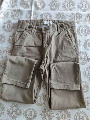 H&M boys' pants, beige, size 122-128 cm