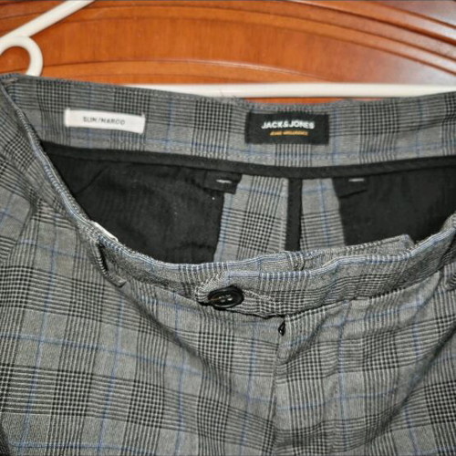 Jack & Jones pants like new, size S, black and gray