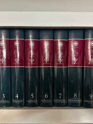 Papyrus Larousse Britannica encyclopedia volumes 1-52, missing 30-33
