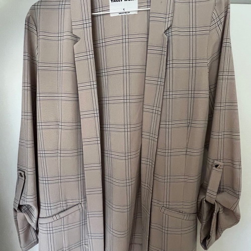 Spring jacket used Tally Weijl, size Small, pink checkered