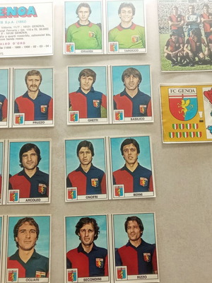 Calciatori Stickers Genoa 1977/78 like new