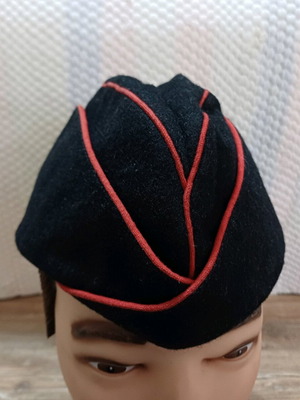Firefighter hat used from Swiss firefighter uniform