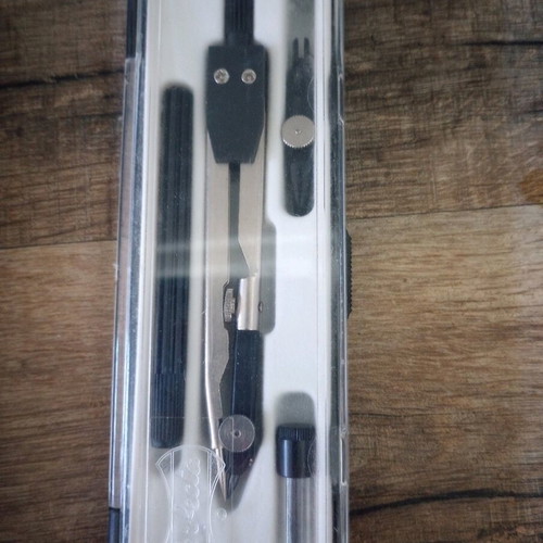Vintage compass sets, three pieces new