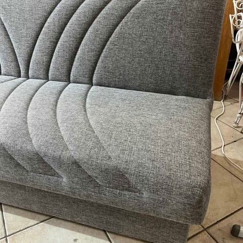 Istikbal three-seater sofa bed grey with storage 80x180x70 cm