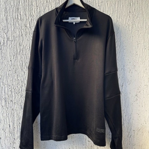 Maison Margiela MM6 Half-Zip Track Top like new, black, size M