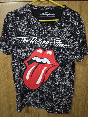 The Rolling Stones T-shirt size M like new, black