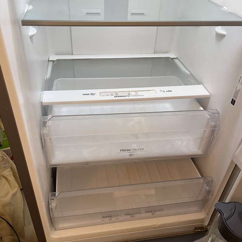 Bauknecht KGN ECO 20 A3+ IN refrigerator freezer used, inox finish