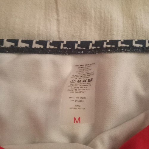 Swimsuit like new, size M, red