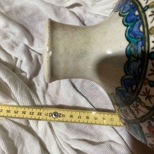 Fantastiko Iznik Vase used, handmade