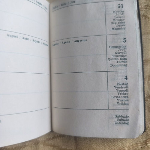 Bohme Fettchemie 1939 Chemical Company Agenda Used