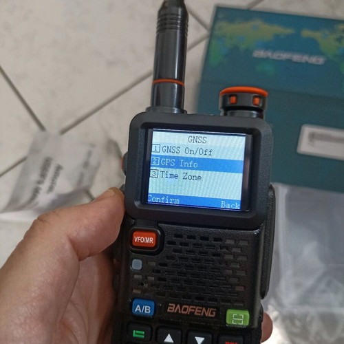 Baofeng UV-5RH PRO GPS radio new with screen and USB Type-C charging
