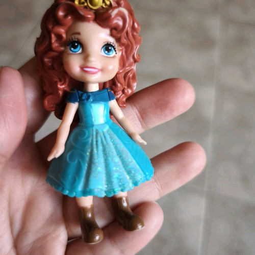 Disney Princess Merida Mini Doll Used