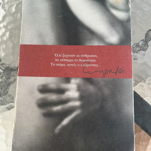 Middlesex by Jeffrey Eugenides used book in Greek