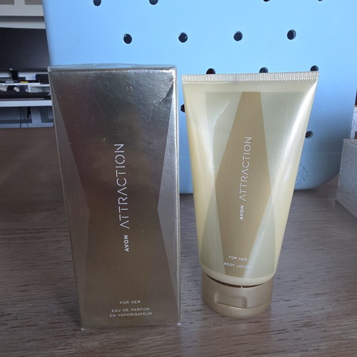 Avon Attraction Eau de Parfum and Body Lotion Gift Set new