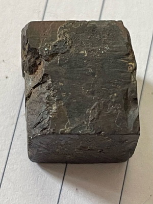 Pyrite stone used, rare mineral