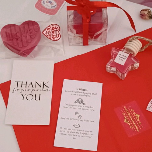 Inspired Si Passione & Pink Rose Gift Set with Candle, Wax Melt & Car Diffuser