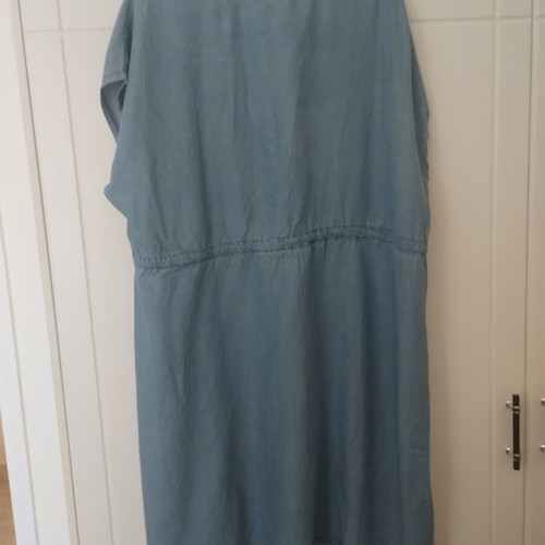 Gina Benotti Plus Size Denim Tencel Dress Secret Collection, size 52/54