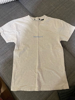 Mennace ανδρικό ανοιχτό γκρι T-shirt μεταχειρισμένο, μέγεθος S