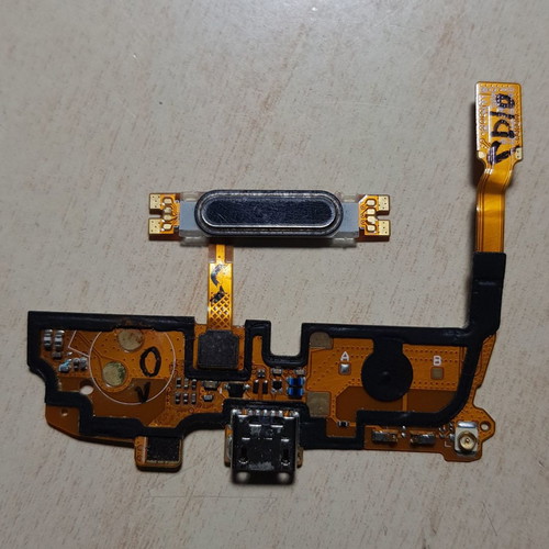 LG L90 D405 κάτω πλακέτα με USB μικρόφωνο και κεντρικό κουμπί μεταχειρισμένη