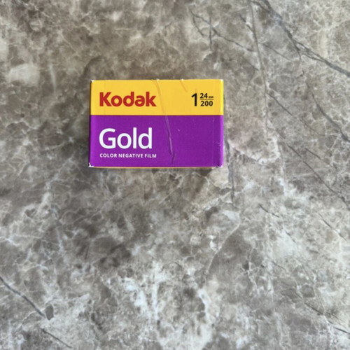 Kodak Gold 200 35mm film new, 24 exposures