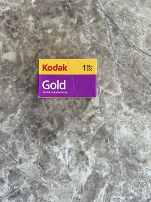 Kodak Gold 200 35mm film new, 24 exposures