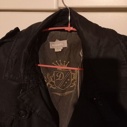 Diesel jacket size medium used, black