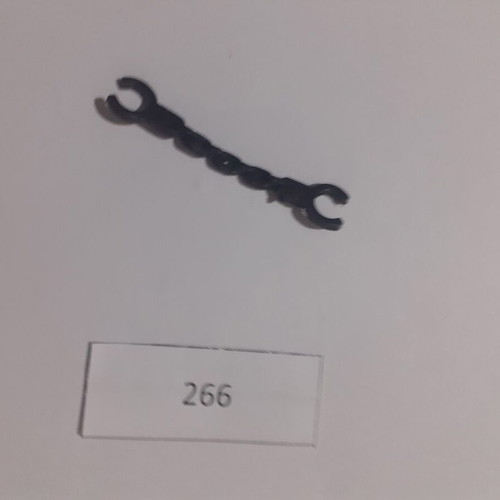 Playmobil handcuffs 266 like new, black