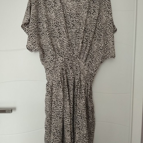 Silk dress like new, summer, colorful