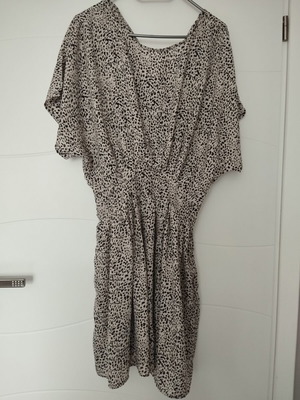 Silk dress like new, summer, colorful