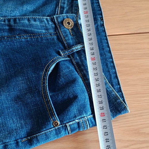 Men's Blue Regular Fit Jeans New, Thin Denim W32 L32
