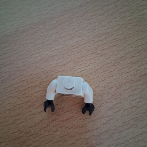 Lego Ninjago Zane pilot torso, original season