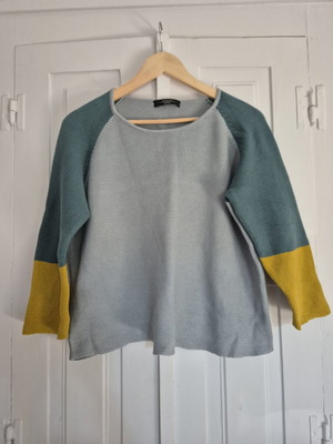 Weekend Max Mara cotton sweater blue, size L, like new