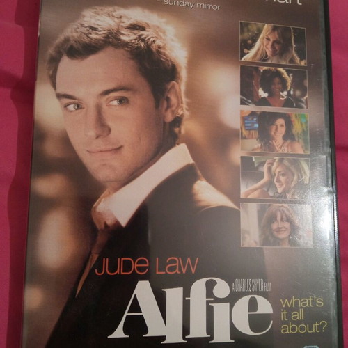 Alfie DVD like new, adventure romance, subbed