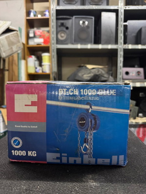 Einhell BT-CH 1000 Blue Chain Hoist new, 1000 kg capacity