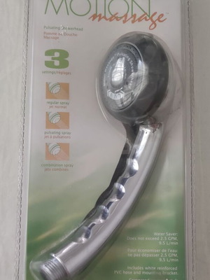 Waterpik Motion Massage JB-350 τηλέφωνο ντους καινούργιο σφραγισμένο σετ