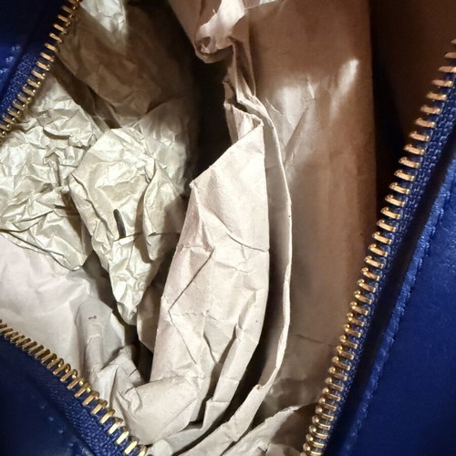 Valentino Garavani Rockstud leather crossbody bag, blue