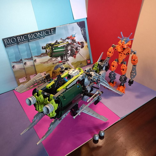 Lego Bionicle Retired Rare Set 8941 Rockoh T3 used