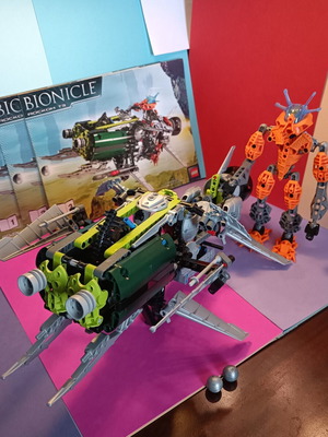 Lego Bionicle Retired Rare Set 8941 Rockoh T3 used