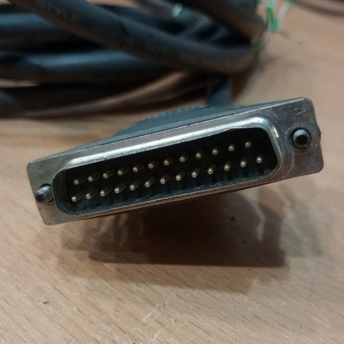 Parallel printer cable D25 Male to C36 used, 3 meters