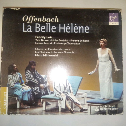 Jacques Offenbach La Belle Hélène 2xCD used, classical opera