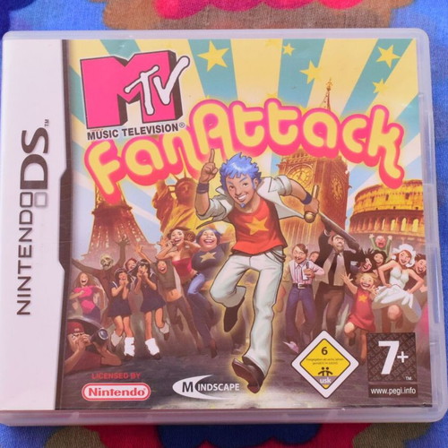 MTV FanAttack Nintendo DS game like new, simulation strategy