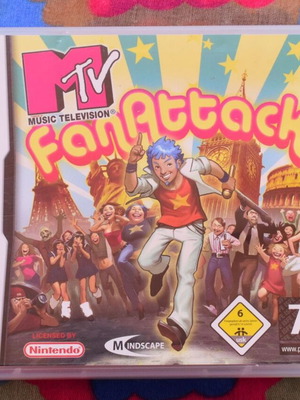 MTV FanAttack Nintendo DS game like new, simulation strategy