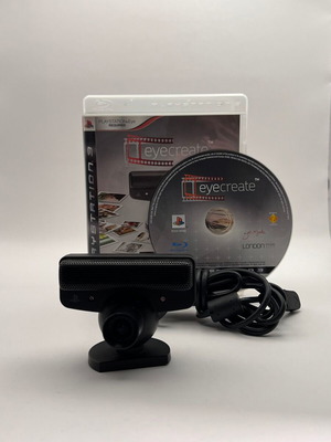 EyeCreate Bundle PS3 μεταχειρισμένο με λειτουργική κάμερα και manual