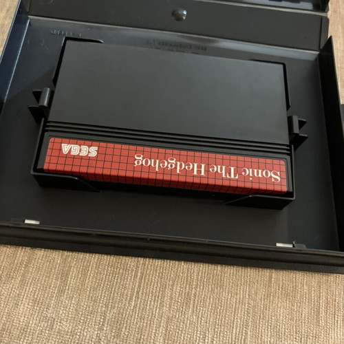 Sonic the Hedgehog Sega Master System complete