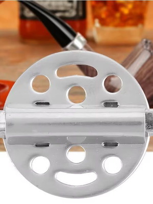 Tobacco pipe cap air protection new, stainless steel 3.2cm