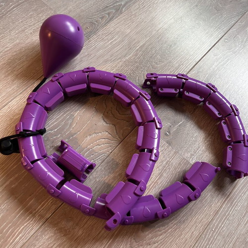 Smart Weighted Hula Hoop purple, adjustable, excellent condition