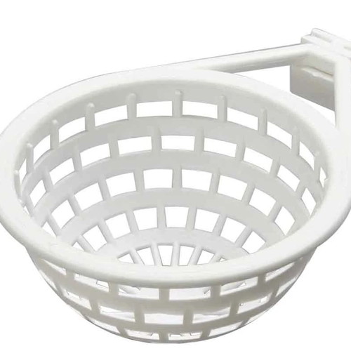 Plastic canary nest new, 9cm diameter