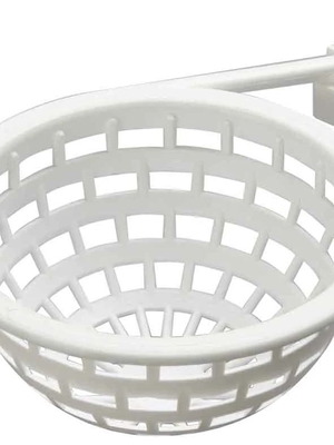Plastic canary nest new, 9cm diameter
