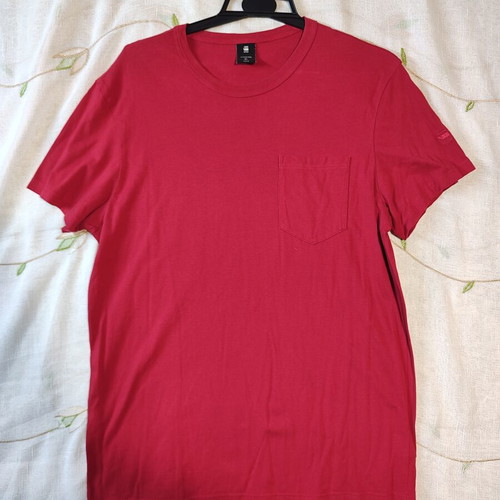 G-Star Raw men's t-shirt XL like new, red, cotton