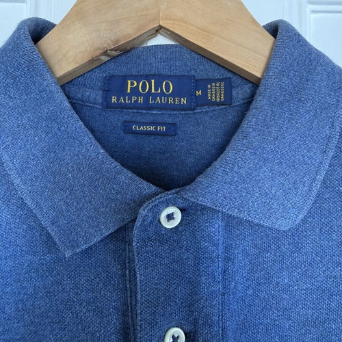 Polo Ralph Lauren polo t-shirt size M like new, blue